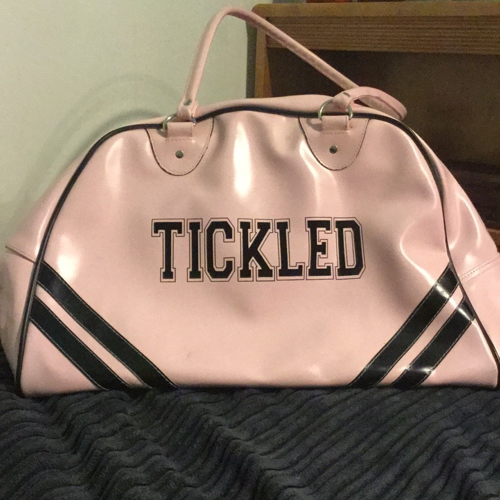Tickled Pink Bowler Bag!